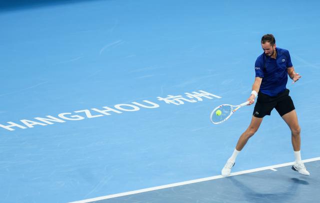 梅德维德夫开启中国赛季 准备再打六年
